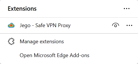 Edge设置界面