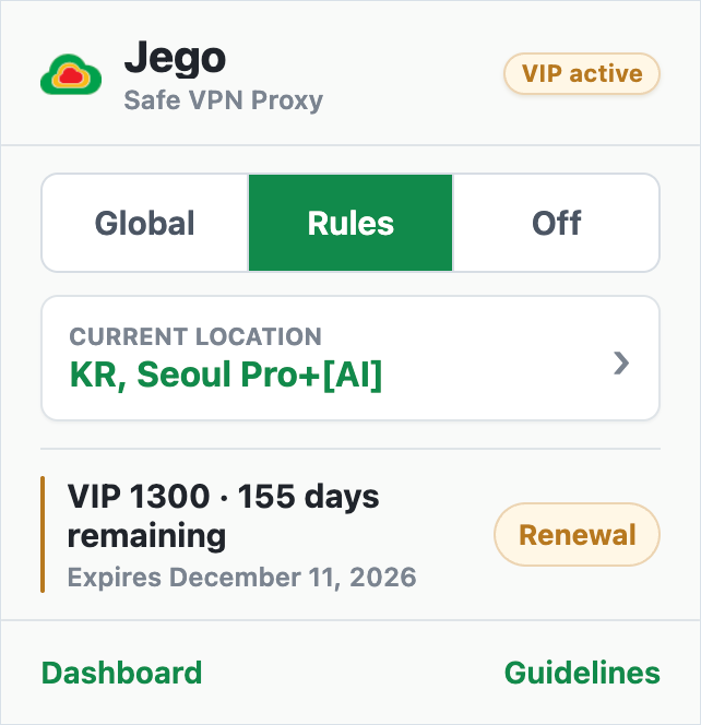 Manual selection interface