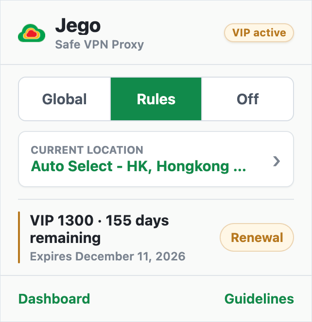Auto selection interface